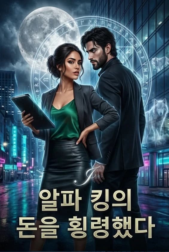 알파 킹의 돈을 횡령했다