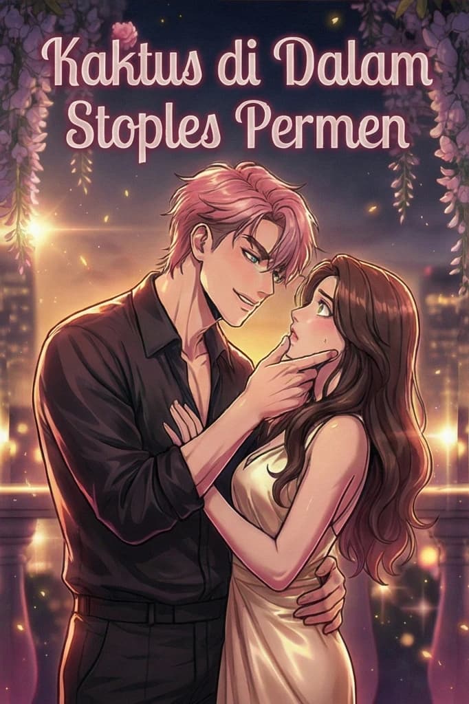 Kaktus di Dalam Stoples Permen