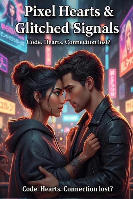 Pixel Hearts: Glitched Signals