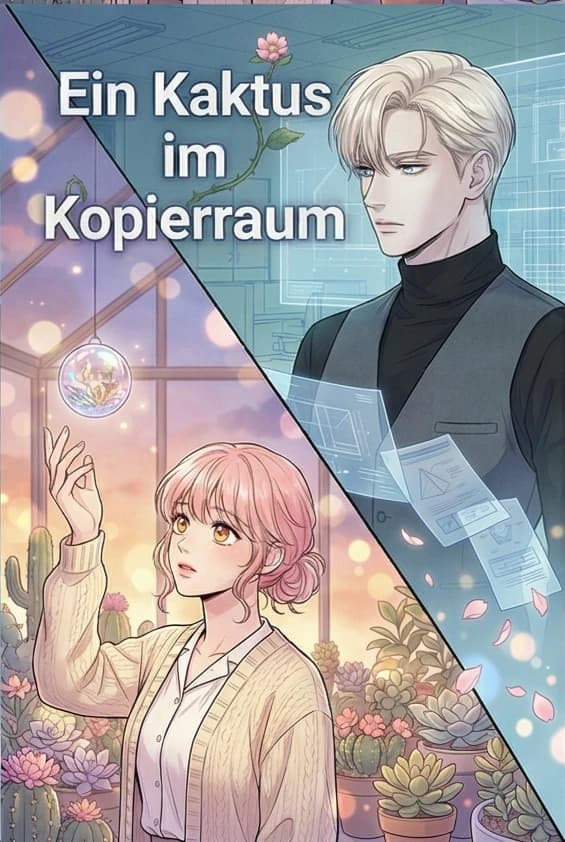 Ein Kaktus im Kopierraum