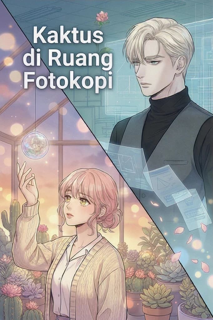 Kaktus di Ruang Fotokopi