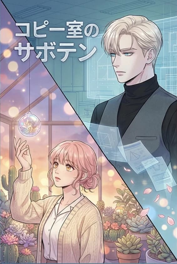 コピー室のサボテン