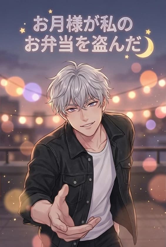 お月様が私のお弁当を盗んだ